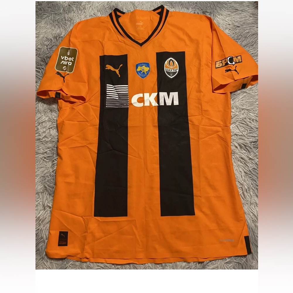 SHAKHTAR DONETSK 2022/23 MATCH WORN JERSEY LASSINA TRAORE #2 Ukrainian PL🇺🇦